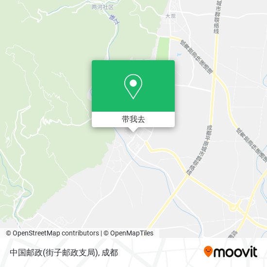 中国邮政(街子邮政支局)地图