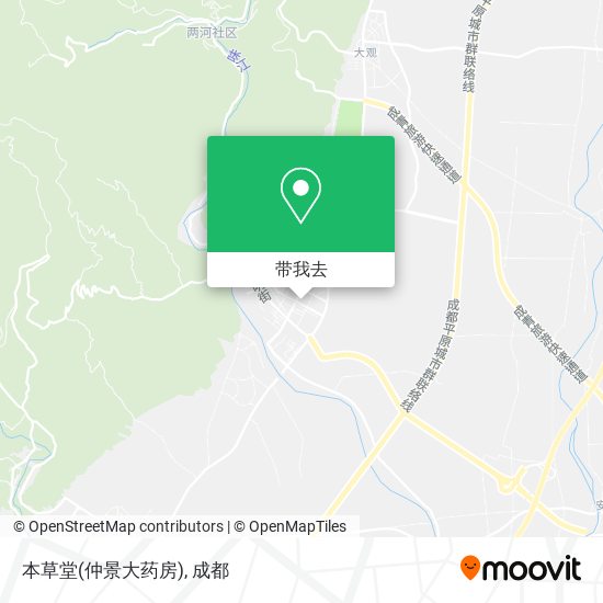 本草堂(仲景大药房)地图