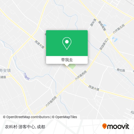 农科村-游客中心地图