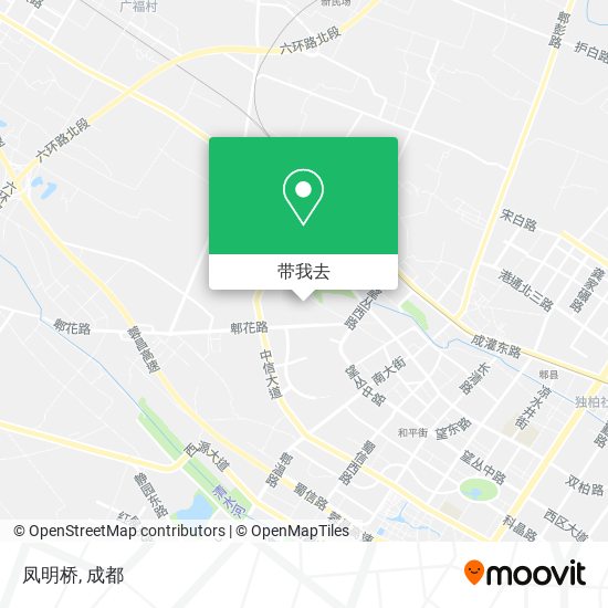 凤明桥地图