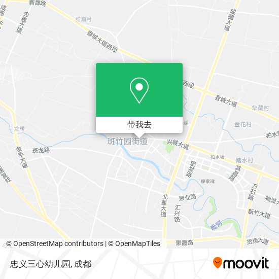 忠义三心幼儿园地图