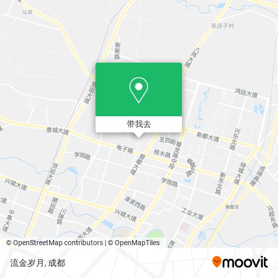 流金岁月地图