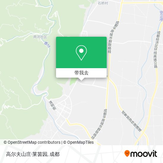 高尔夫山庄·莱茵园地图