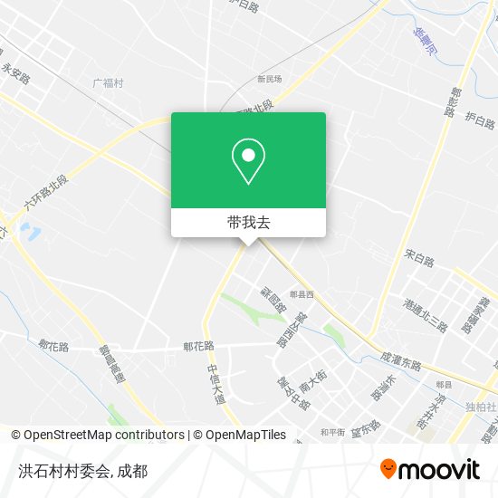 洪石村村委会地图