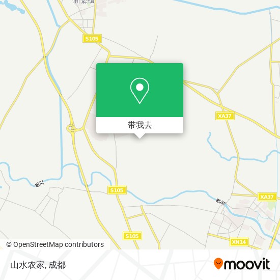 山水农家地图