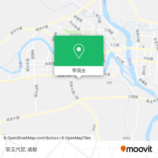 双玉汽贸地图