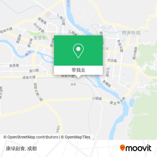 康绿副食地图