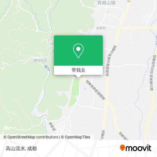 高山流水地图