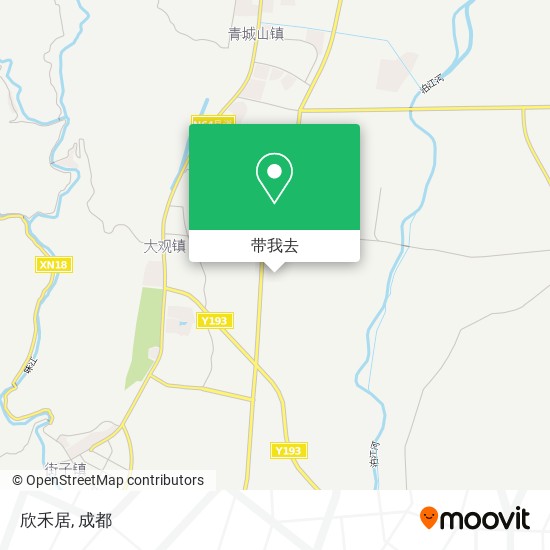 欣禾居地图