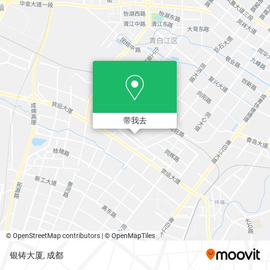 银铸大厦地图