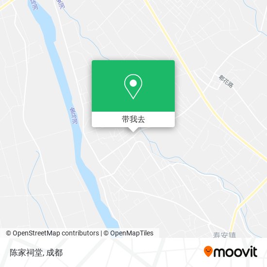 陈家祠堂地图