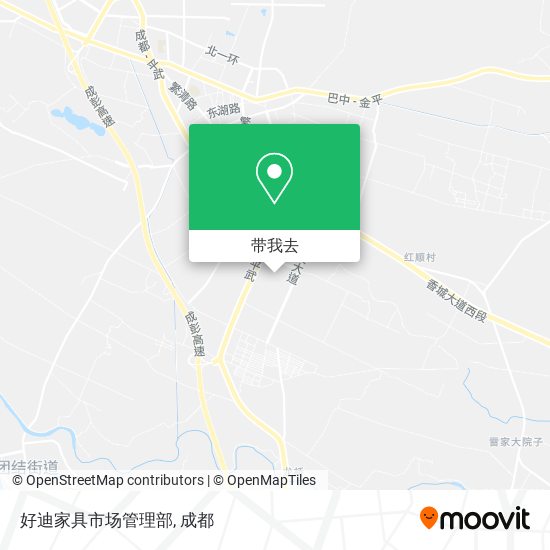 好迪家具市场管理部地图