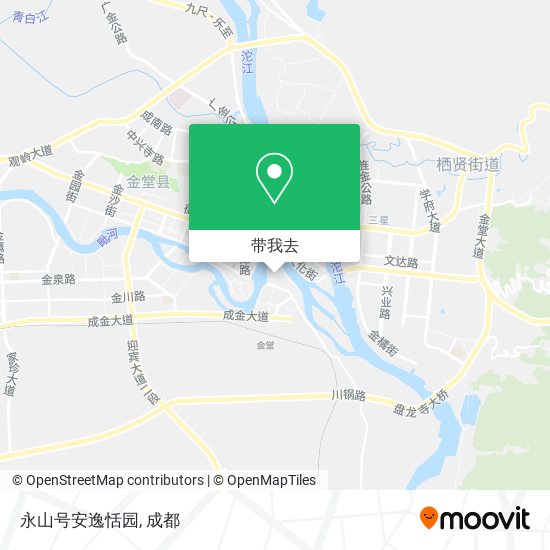 永山号安逸恬园地图