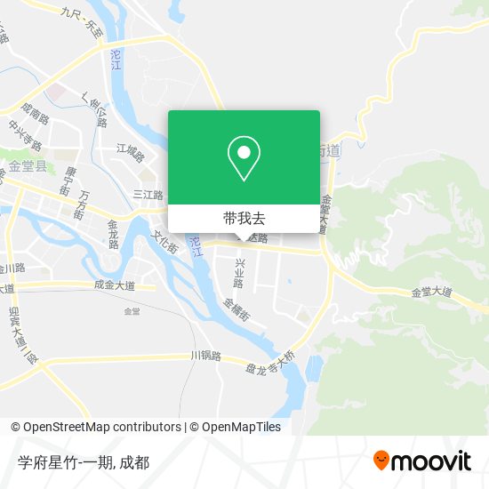 学府星竹-一期地图
