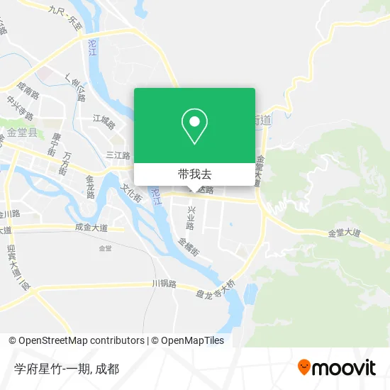 学府星竹-一期地图
