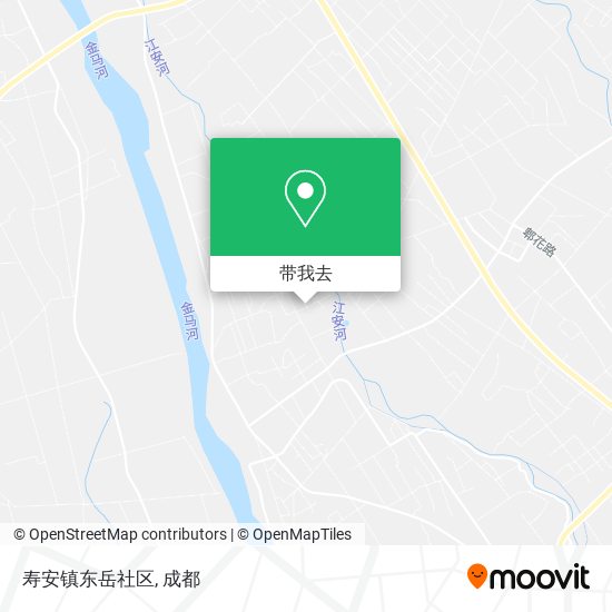 寿安镇东岳社区地图