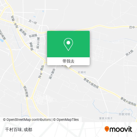 千村百味地图