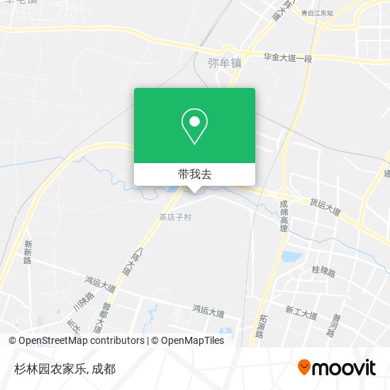 杉林园农家乐地图