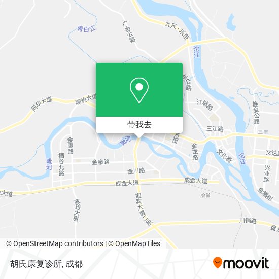 胡氏康复诊所地图