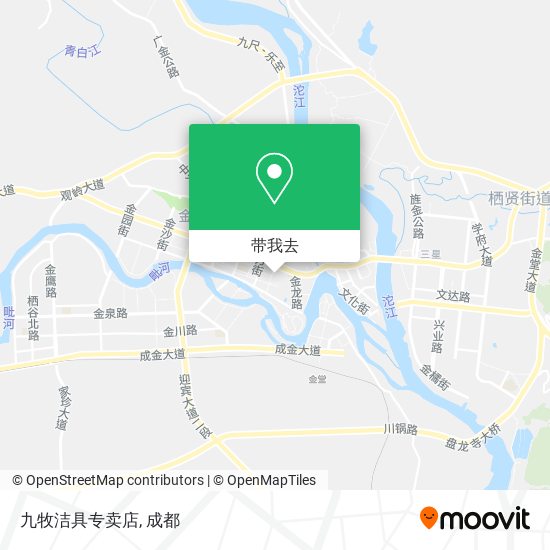 九牧洁具专卖店地图