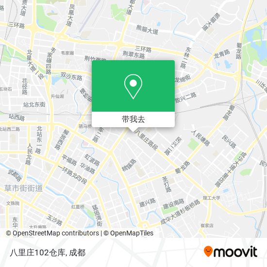 八里庄102仓库地图