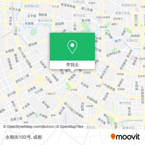 永顺街102号地图