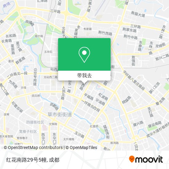 红花南路29号5幢地图