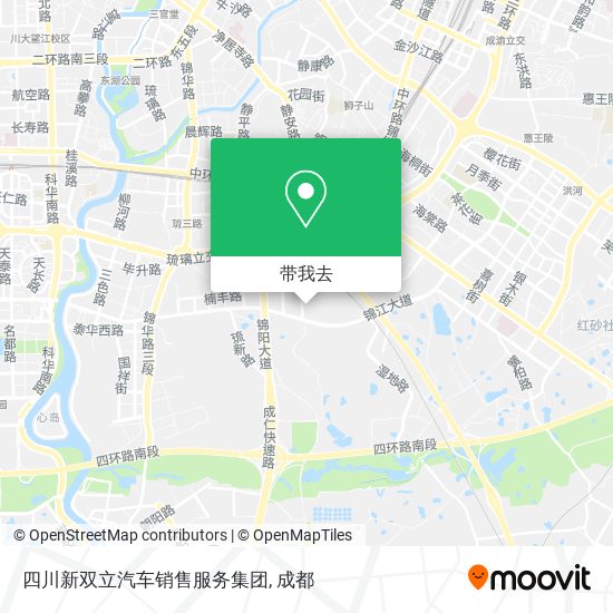 四川新双立汽车销售服务集团地图