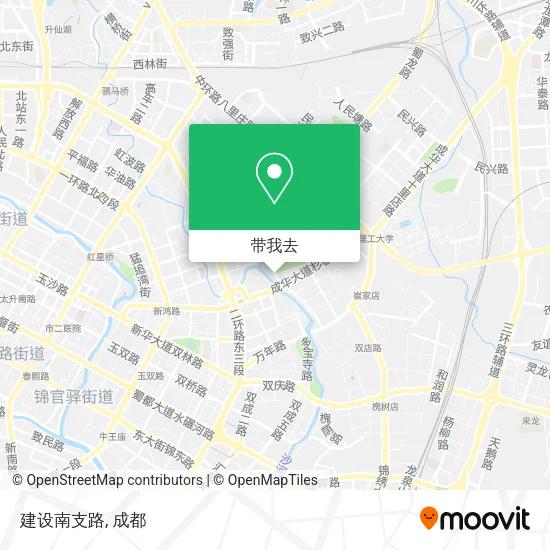 建设南支路地图