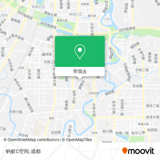 蚂蚁C空间地图