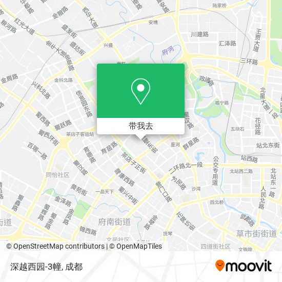 深越西园-3幢地图
