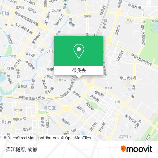 滨江樾府地图
