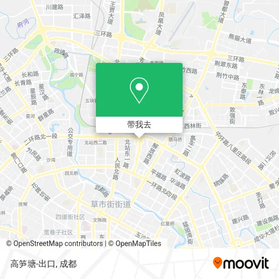 高笋塘-出口地图