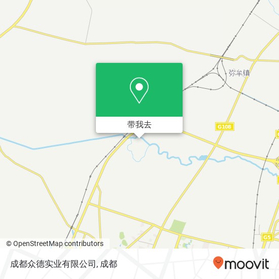 成都众德实业有限公司地图