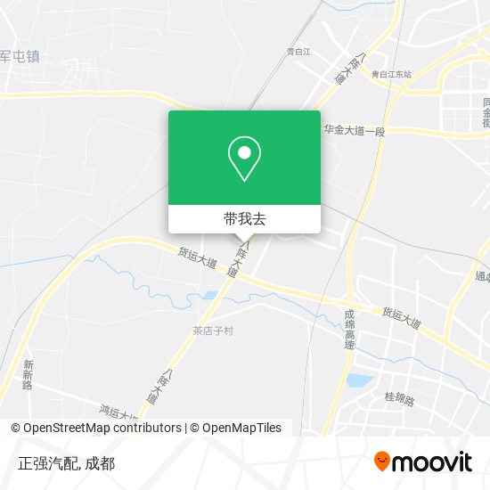 正强汽配地图