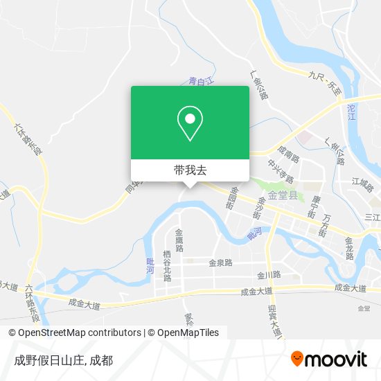 成野假日山庄地图