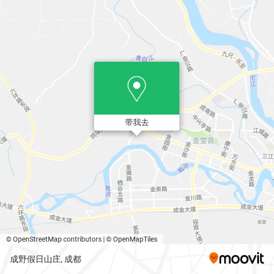 成野假日山庄地图