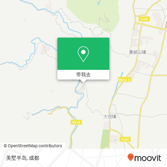 美墅半岛地图
