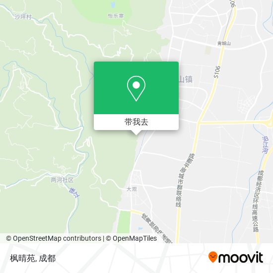 枫晴苑地图