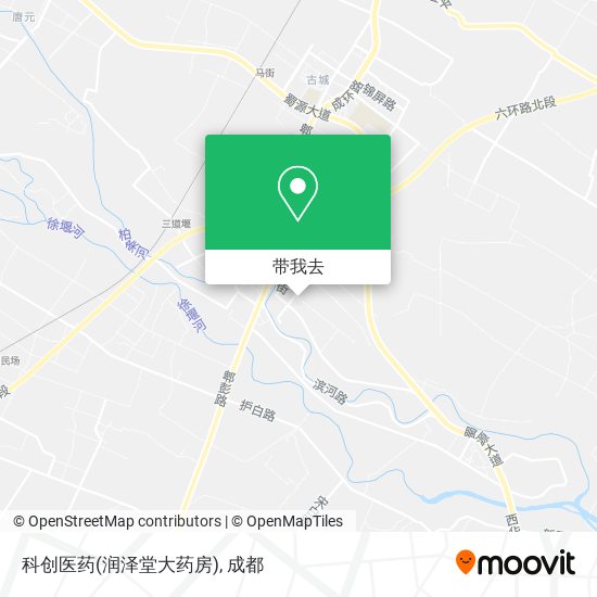 科创医药(润泽堂大药房)地图
