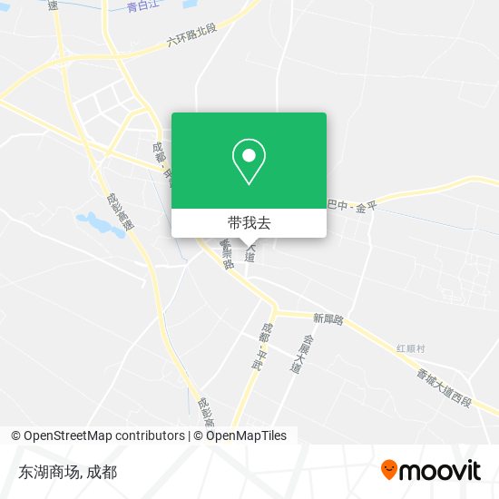 东湖商场地图
