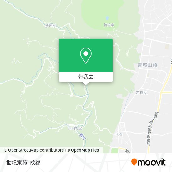 世纪家苑地图
