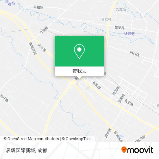 辰辉国际新城地图