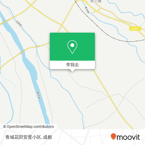 青城花田安置小区地图