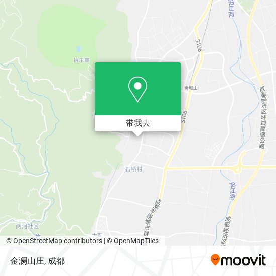 金澜山庄地图