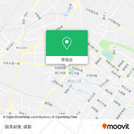园美副食地图