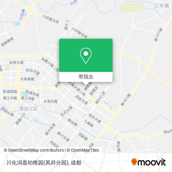 川化润嘉幼稚园(凤祥分园)地图