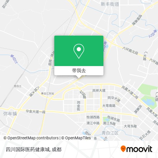 四川国际医药健康城地图