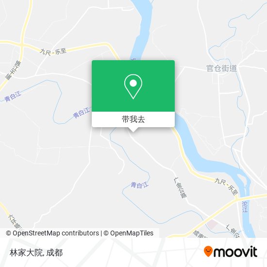 林家大院地图