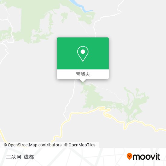 三岔河地图